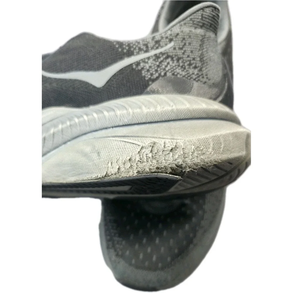 One One Mach 6 LA Gray Mesh Running Shoes Men's Size 12 D - No Insoles